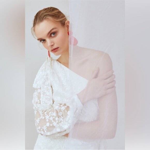 Keepsake Retrospect Midi Dress Ivory - Picture 6 of 7